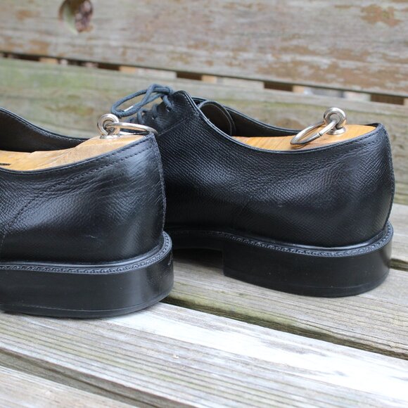 Tod's Black Plain Toe Derby, Made in Italy, EUC Men's 9 UK, 10 US - Picture 5 of 12